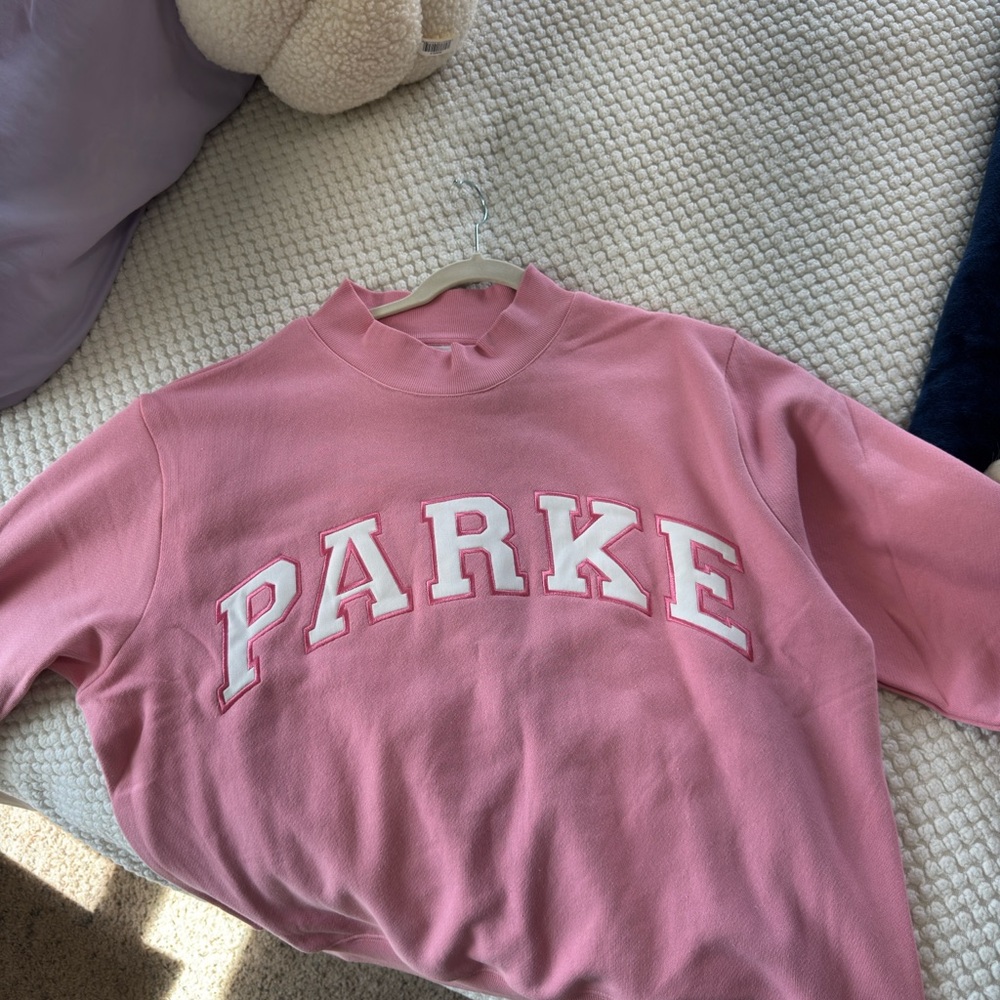 Parker Pink Crewneck Sweatshirt